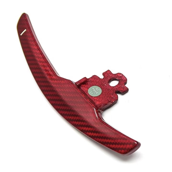 Palettes de changement de vitesse BMW Carbone Rouge Série F
