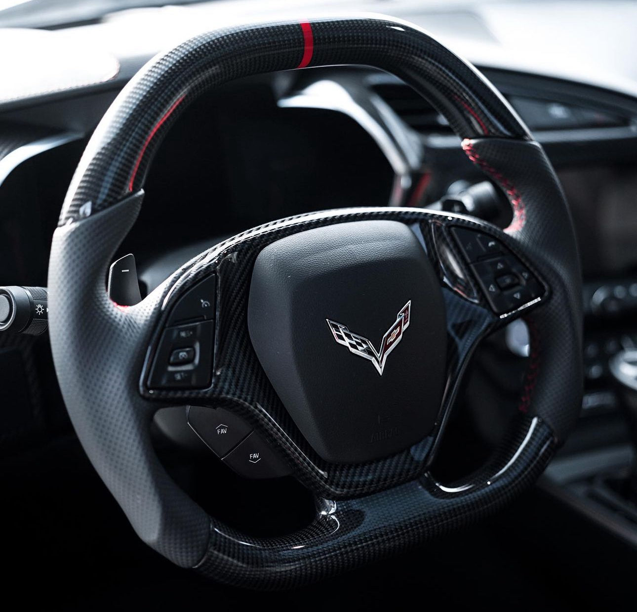 Corvette Carbon Sport Steering Wheel