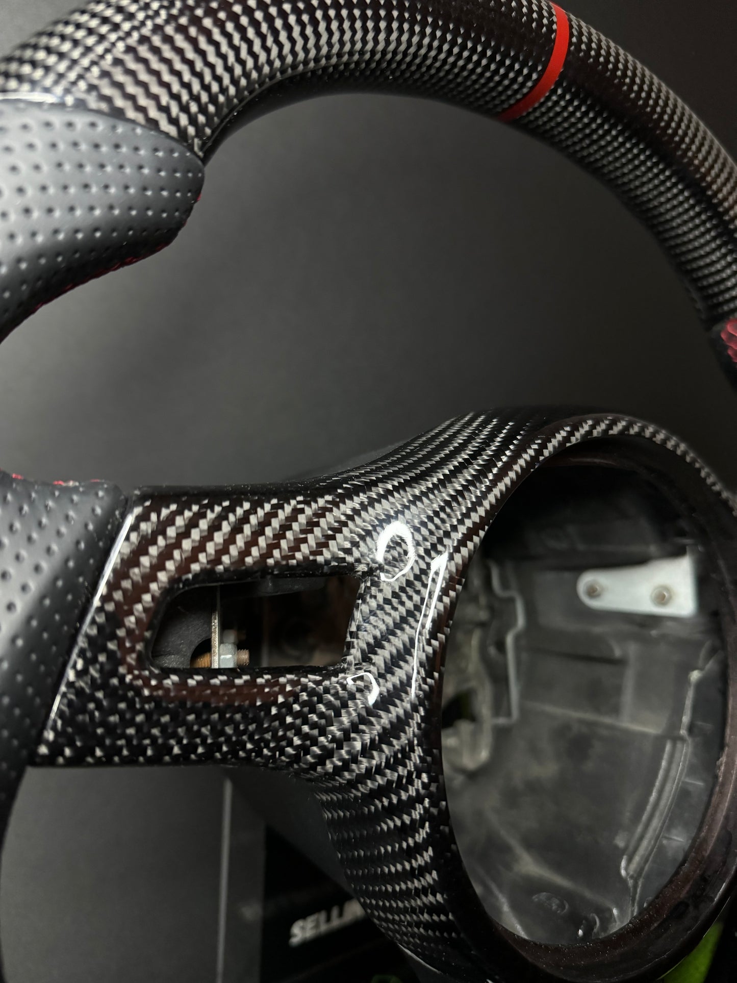 Porsche carbon sport steering wheel