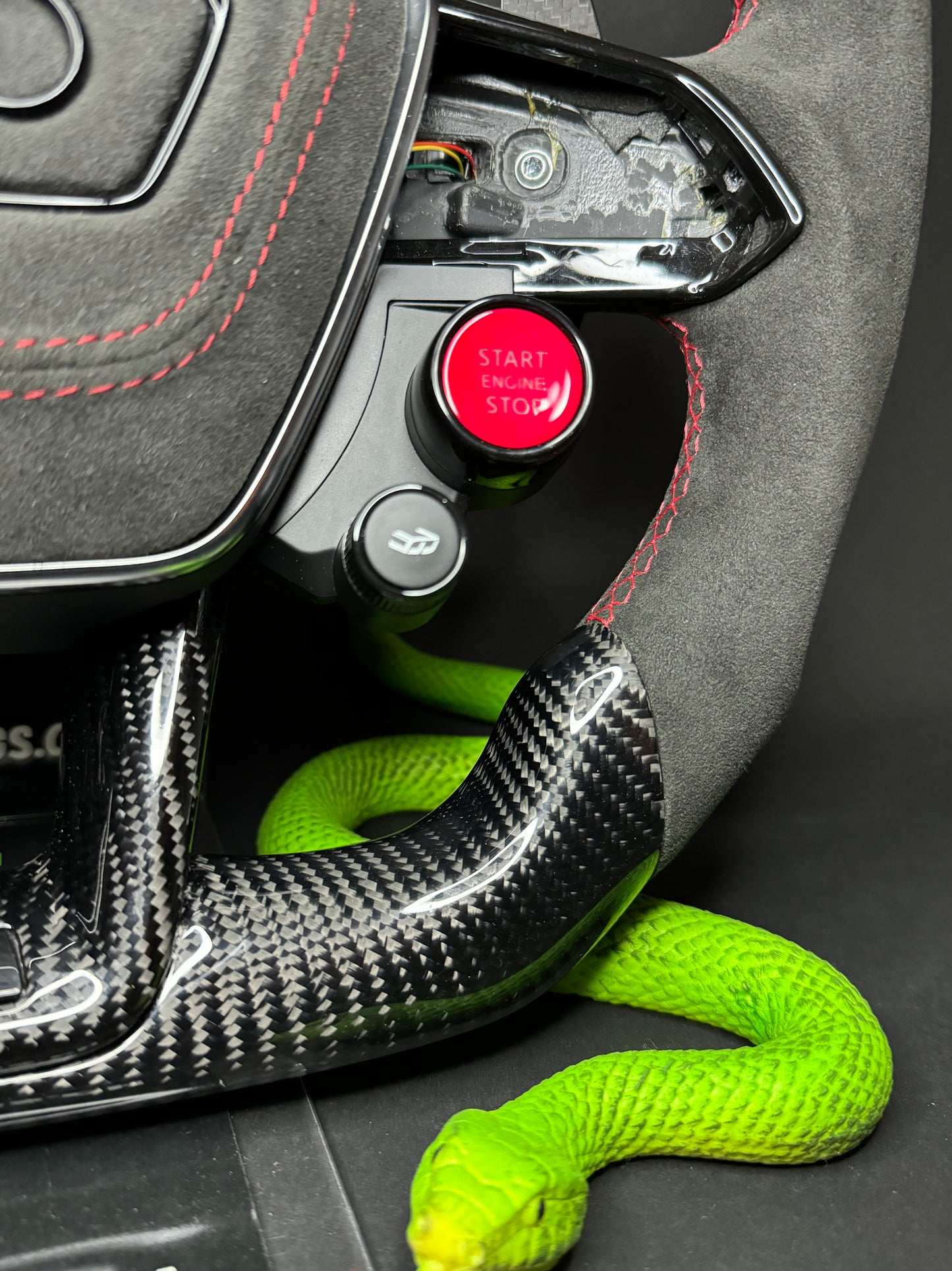 Audi Sportlenkrad Carbon (LED)