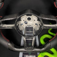 Volant sport en carbone Porsche (LED)