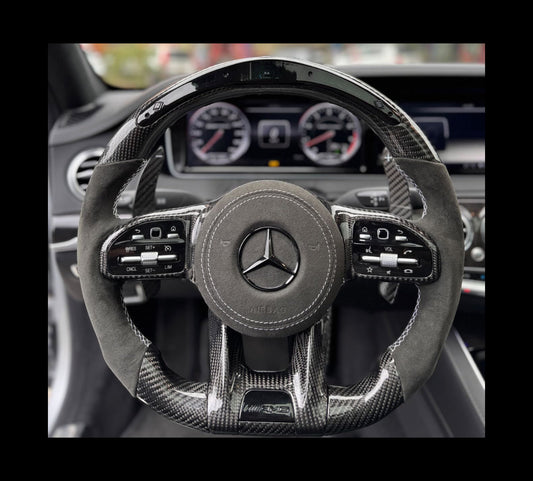 Mercedes AMG Sportlenkrad Carbon (LED)
