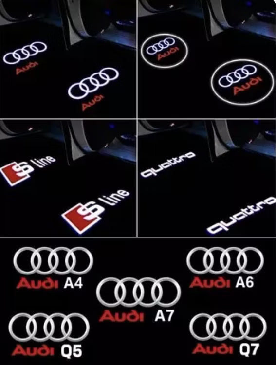 Éclairage d'entrée Audi