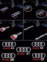 Éclairage d'entrée Audi