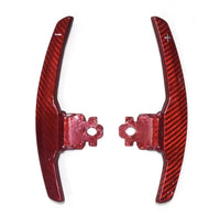 Palettes de changement de vitesse BMW Carbone Rouge Série F