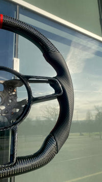 Volant sport en carbone Porsche (LED)