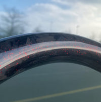 Volant sport Dodge en carbone forgé avec paillettes colorées