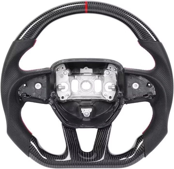 Volant sport Dodge Carbone (LED)