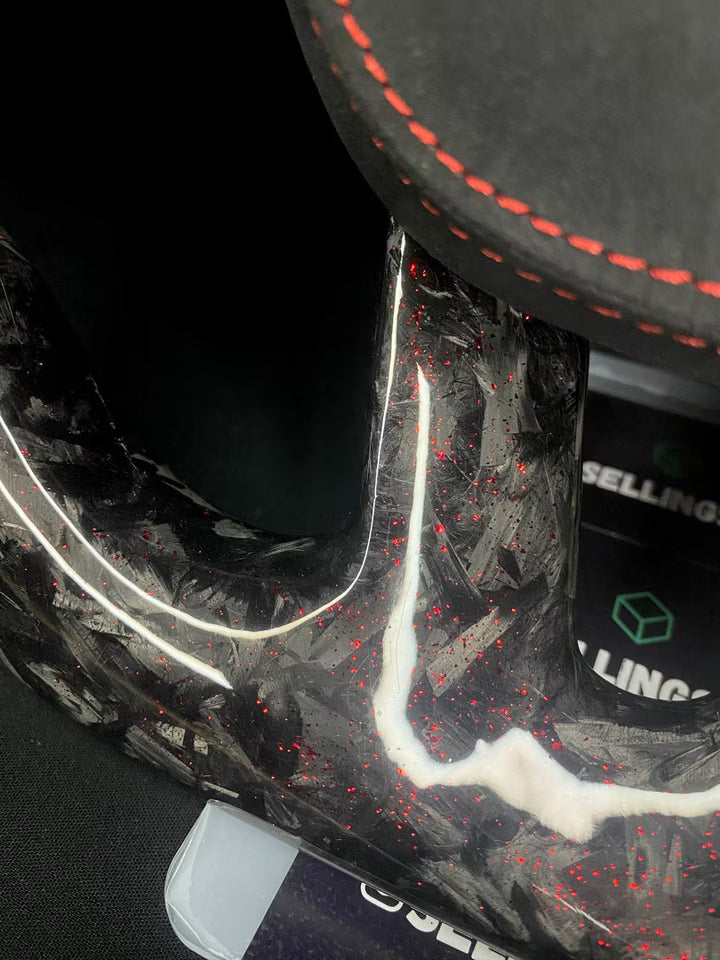 Volant sport Dodge en carbone forgé avec paillettes colorées