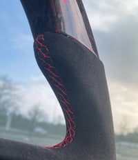Volant sport Dodge en carbone forgé avec paillettes colorées