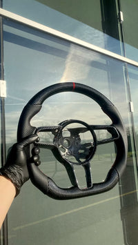 Volant sport en carbone Porsche (LED)