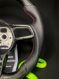 Volant sport en carbone Porsche (LED)