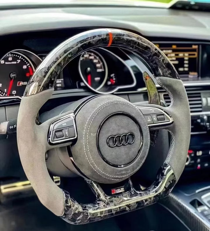 Audi Sportlenkrad Forged Carbon