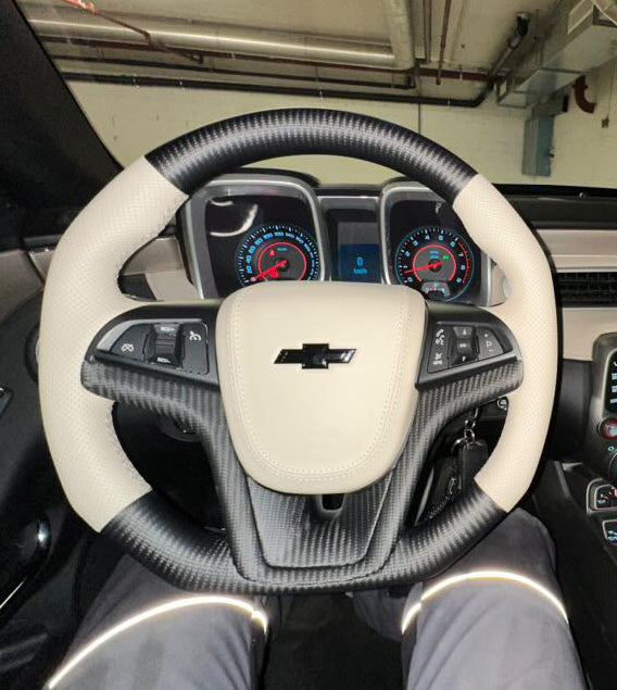 Chevrolet Sport Steering Wheel Carbon Matt