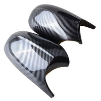 Coques de rétroviseurs BMW Carbone/Noir Séries 1 et 3 E