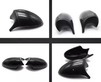 Coques de rétroviseurs BMW Carbone/Noir Séries 1 et 3 E