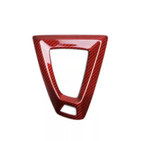 BMW Gear Selector/Gear Surround Cover Carbon/Red