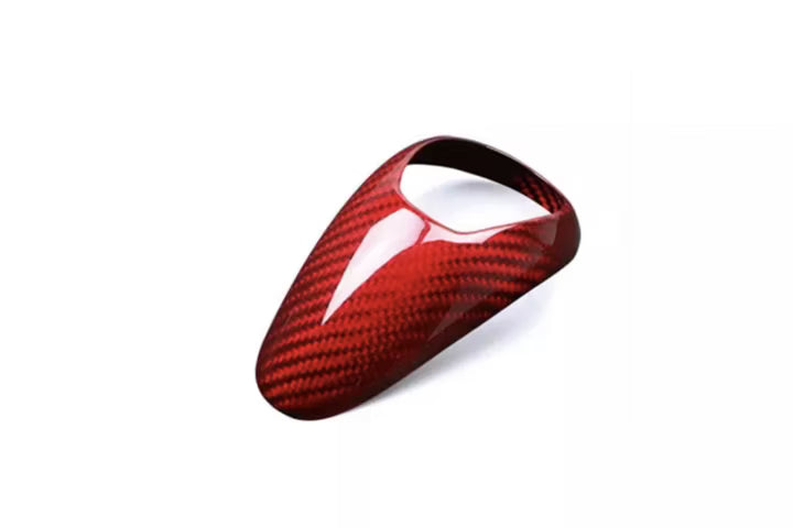 BMW Gear Selector/Gear Surround Cover Carbon/Red