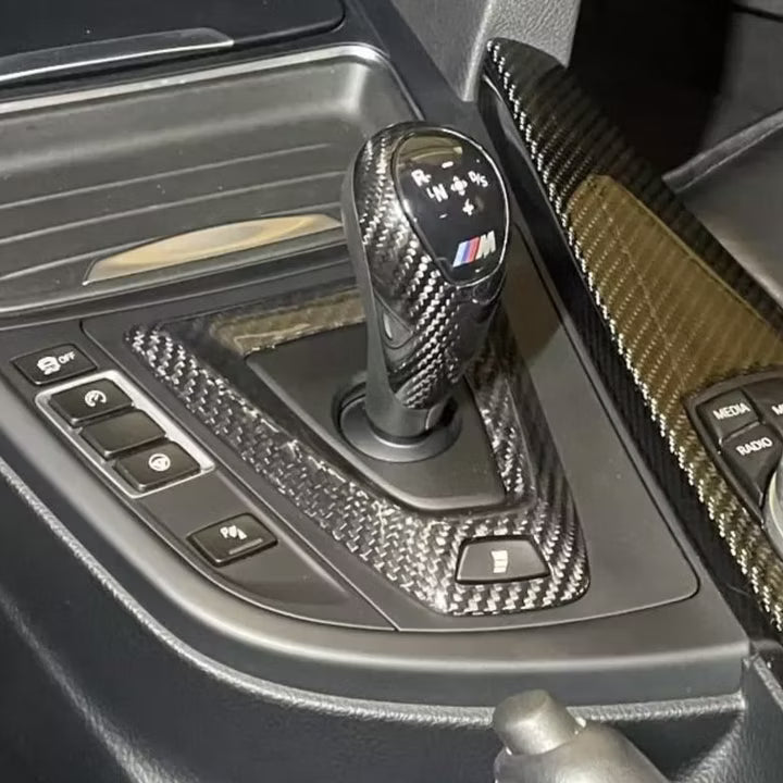 Pommeau de levier de vitesse en carbone BMW - Pièce de rechange