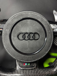 Volant sport Audi en carbone