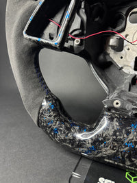 Chevrolet Camaro Sport Steering Wheel Forged Carbon Color Splitter (LED)