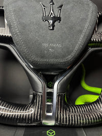 Maserati Carbon Sport Steering Wheel (LED)