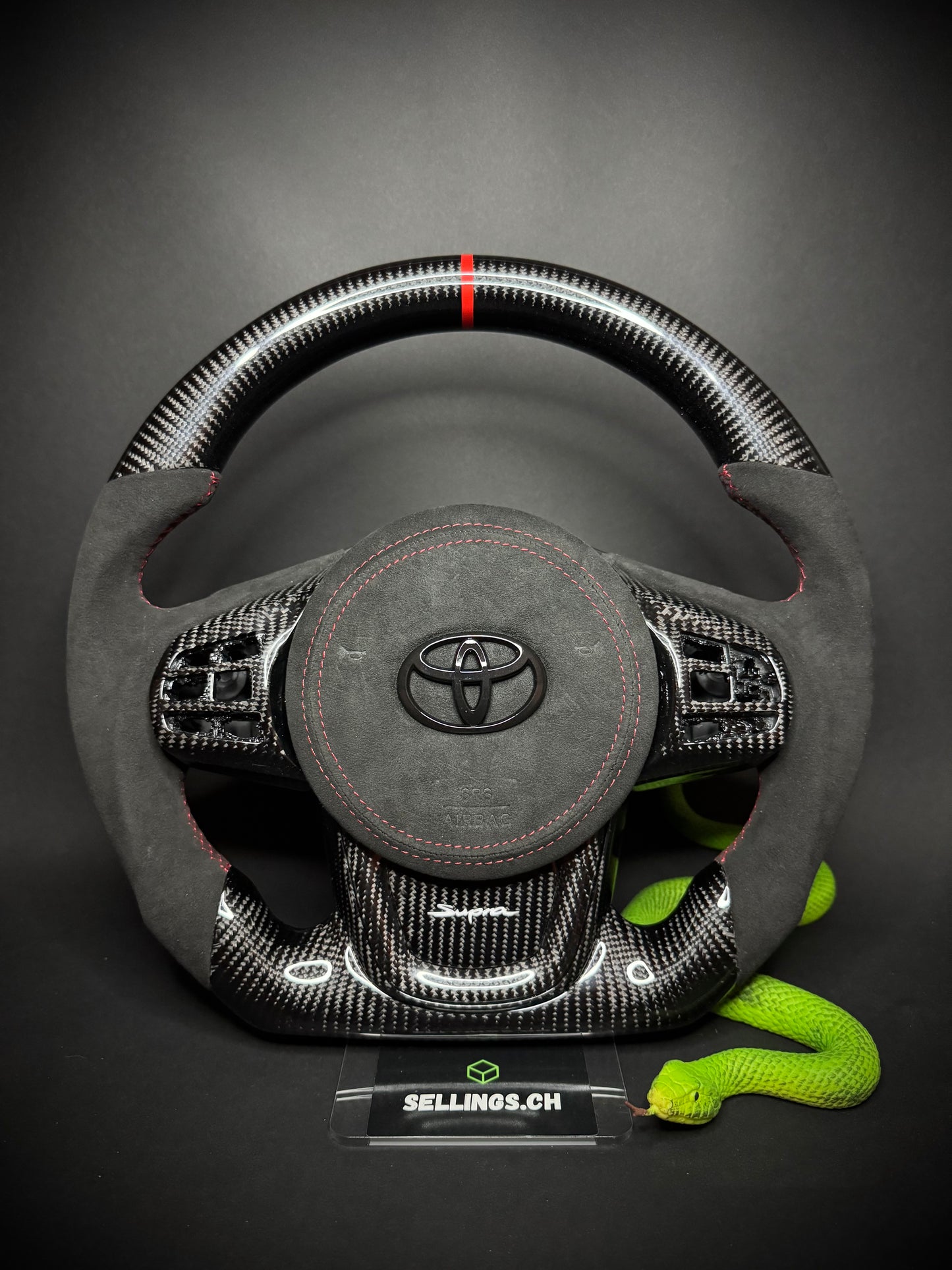 Volant sport Toyota Supra Carbone