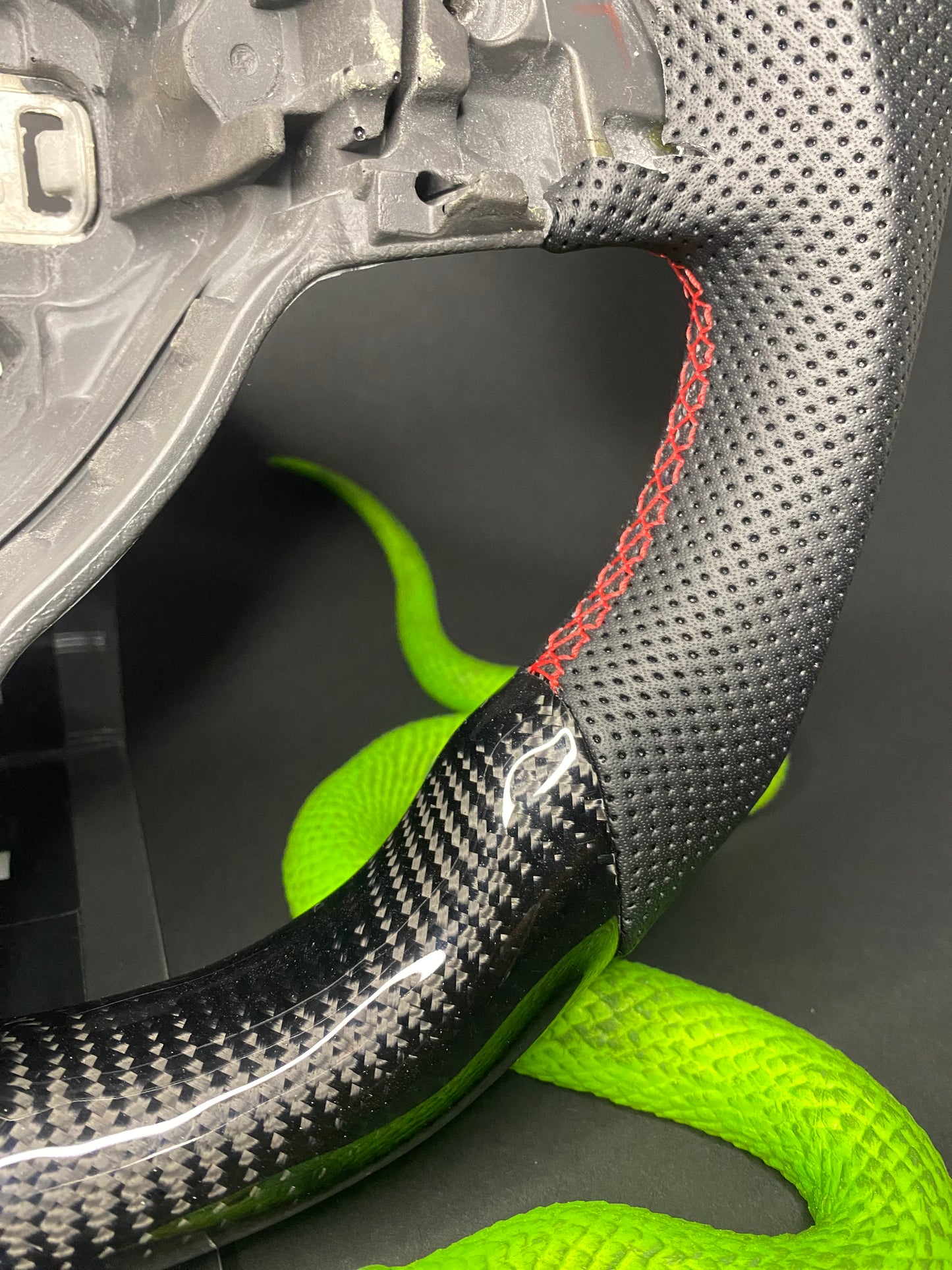 VW Golf 6 Sportlenkrad Carbon