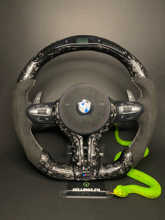 compare product Volant sport BMW Carbone forgé LED (Mise à niveau vers Facelift)