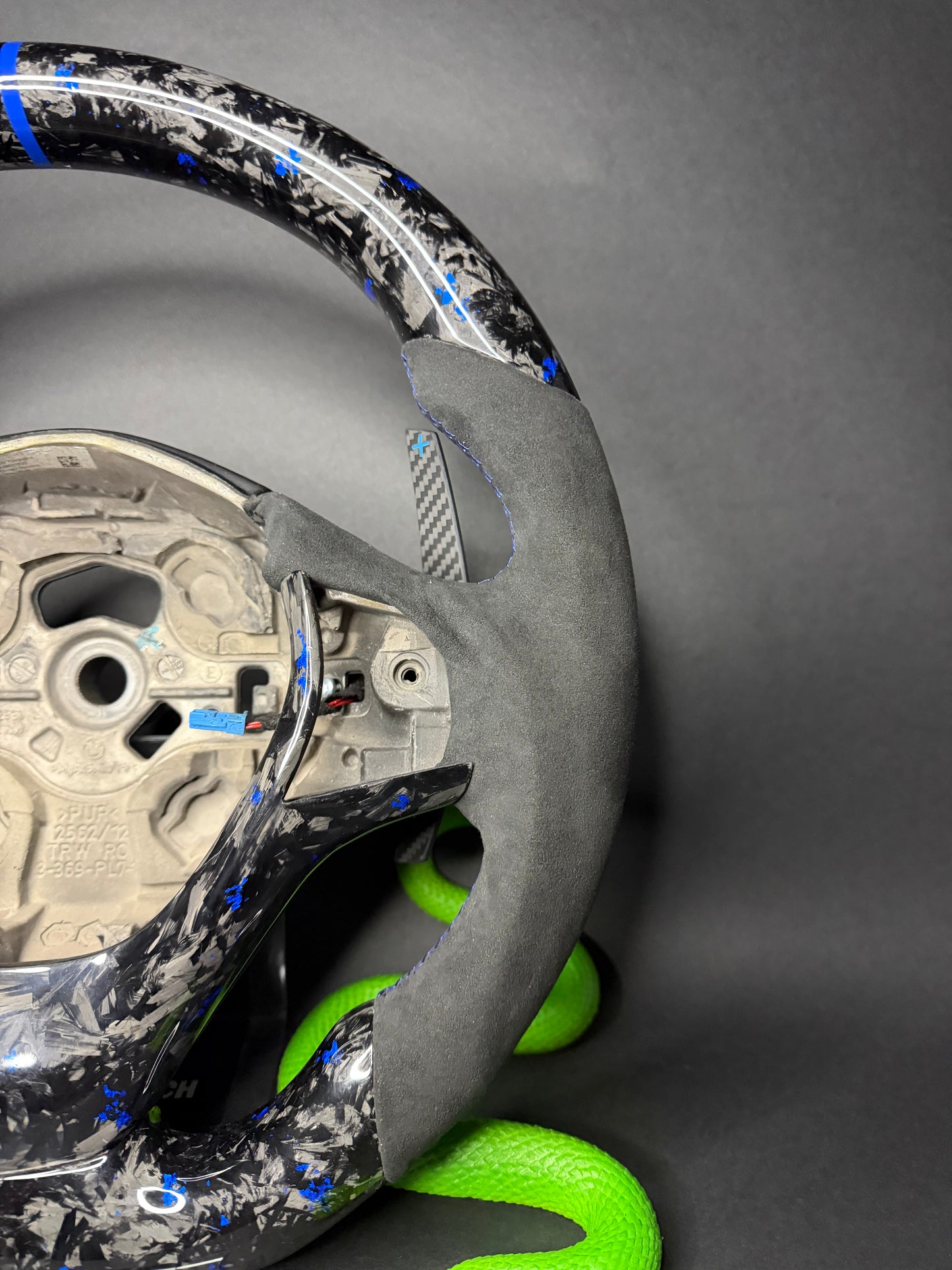 Volant Sport BMW Forged Carbon Splitter de Couleur Série E