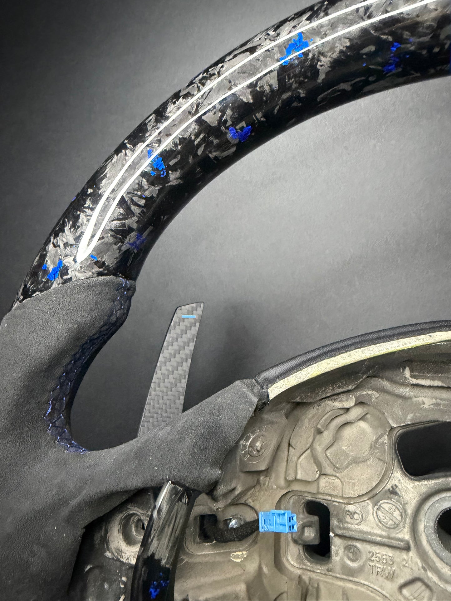 Volant Sport BMW Forged Carbon Splitter de Couleur Série E