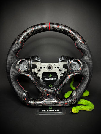 compare product Volant sport Honda en carbone forgé, éclats de couleur