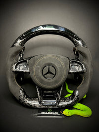Mercedes AMG Sportlenkrad Forged Carbon (LED)