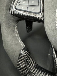 Volant sport Mercedes AMG Carbone (LED)