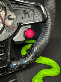 VW Golf 7/7.5 Volant sport Forged Carbon éclats de couleur (LED)