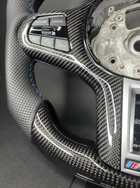 Volant sport BMW Carbone Série G