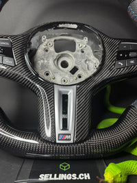 Volant sport BMW Carbone Série G