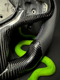 Volant sport BMW Carbone (LED) Série G