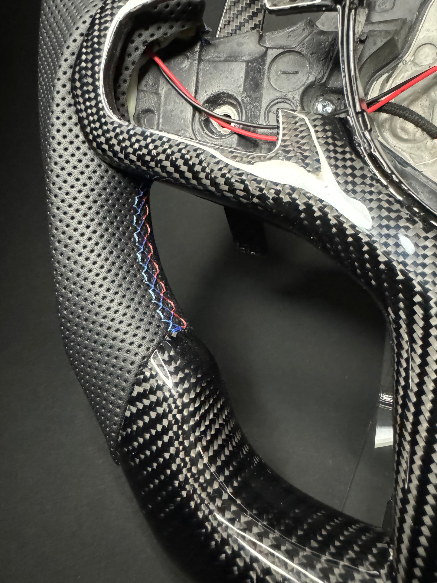 Volant sport BMW Carbone (LED) Série G