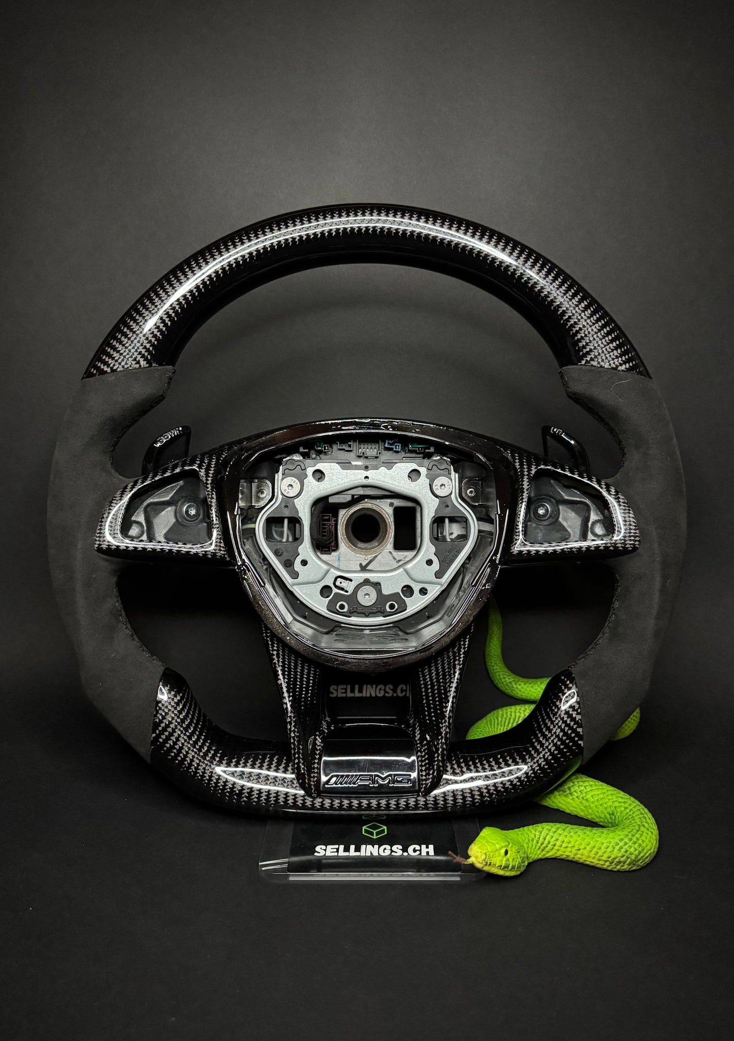 Mercedes AMG Sport Steering Wheel Carbon