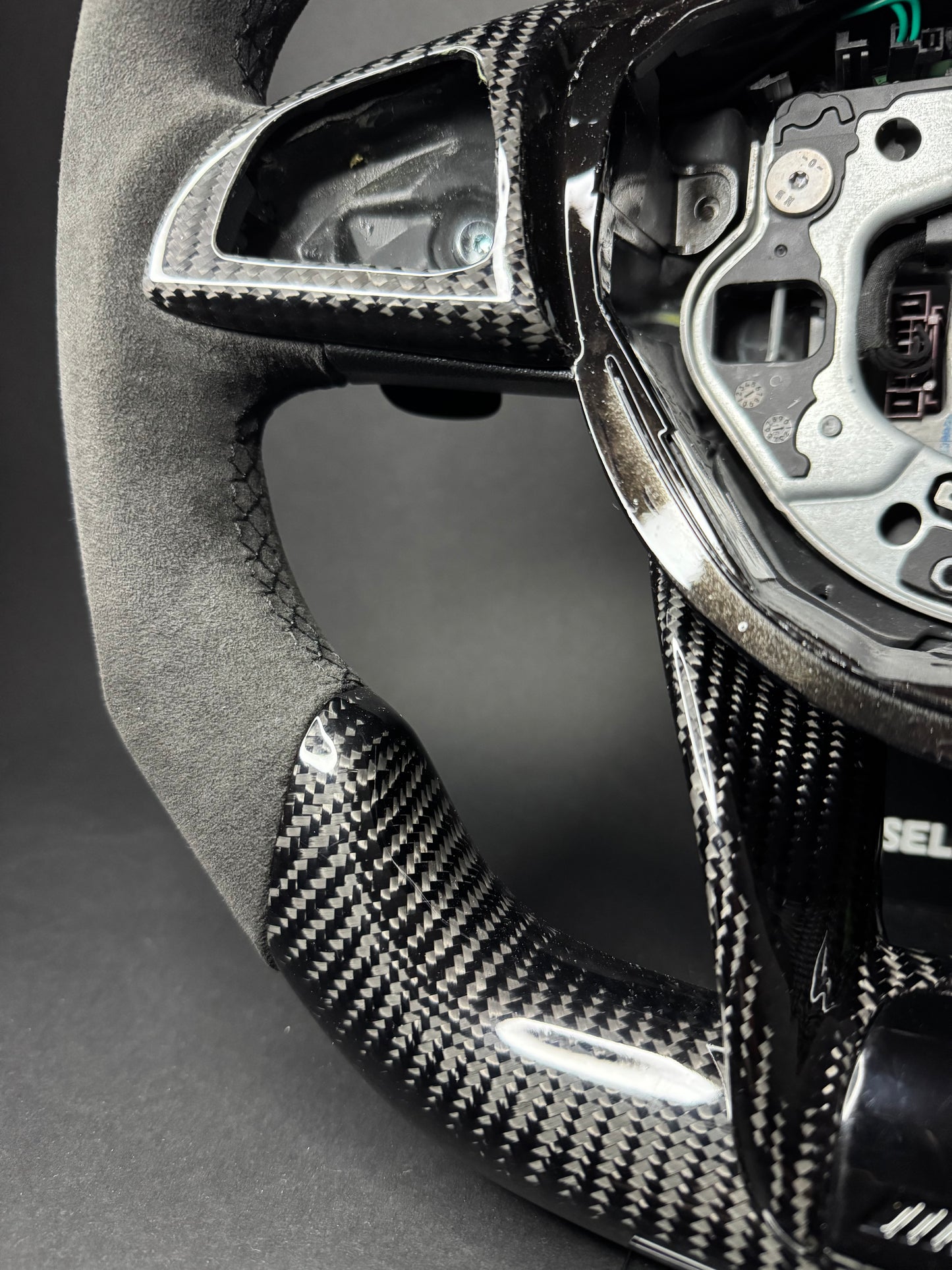Mercedes AMG Sport Steering Wheel Carbon