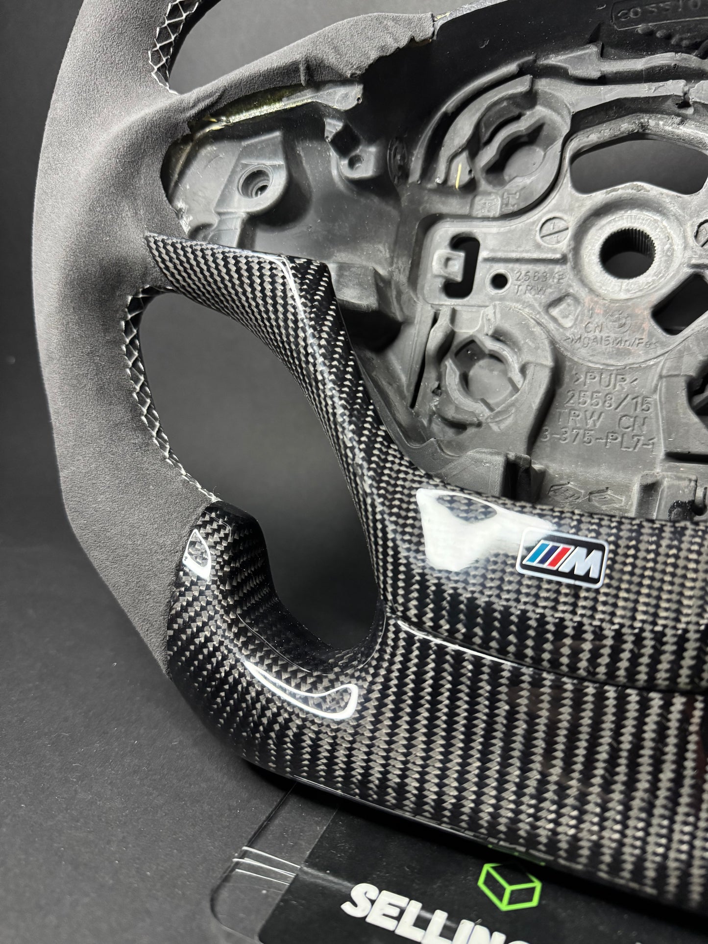Volant sport BMW en carbone série E
