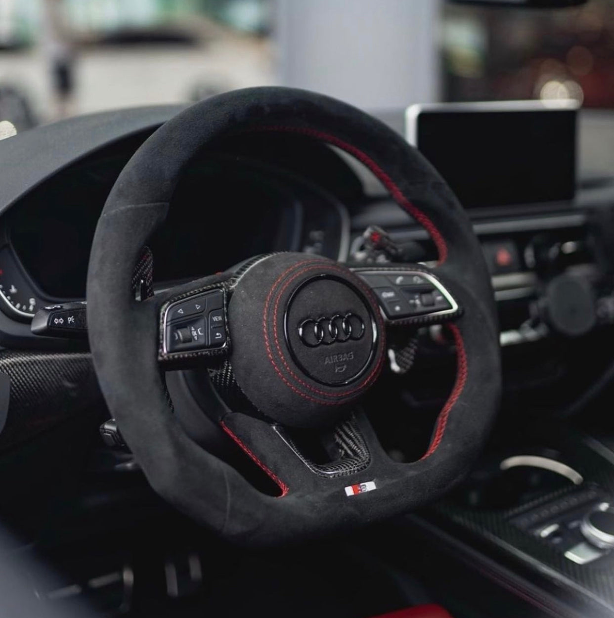 Audi Sport Alcantara Steering Wheel
