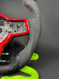 VW Golf 7/7.5 Sportlenkrad Carbon (LED) RED Edition
