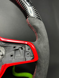 VW Golf 7/7.5 Sportlenkrad Carbon (LED) RED Edition