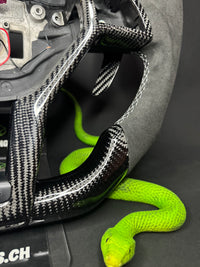 Volant sport Mercedes AMG Carbone (LED)