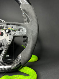 Volant sport Audi carbone (LED)