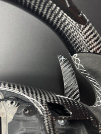 Volant sport Mercedes AMG Carbone (LED)