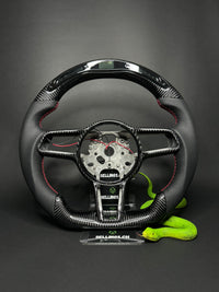Volant sport en carbone Porsche (LED)