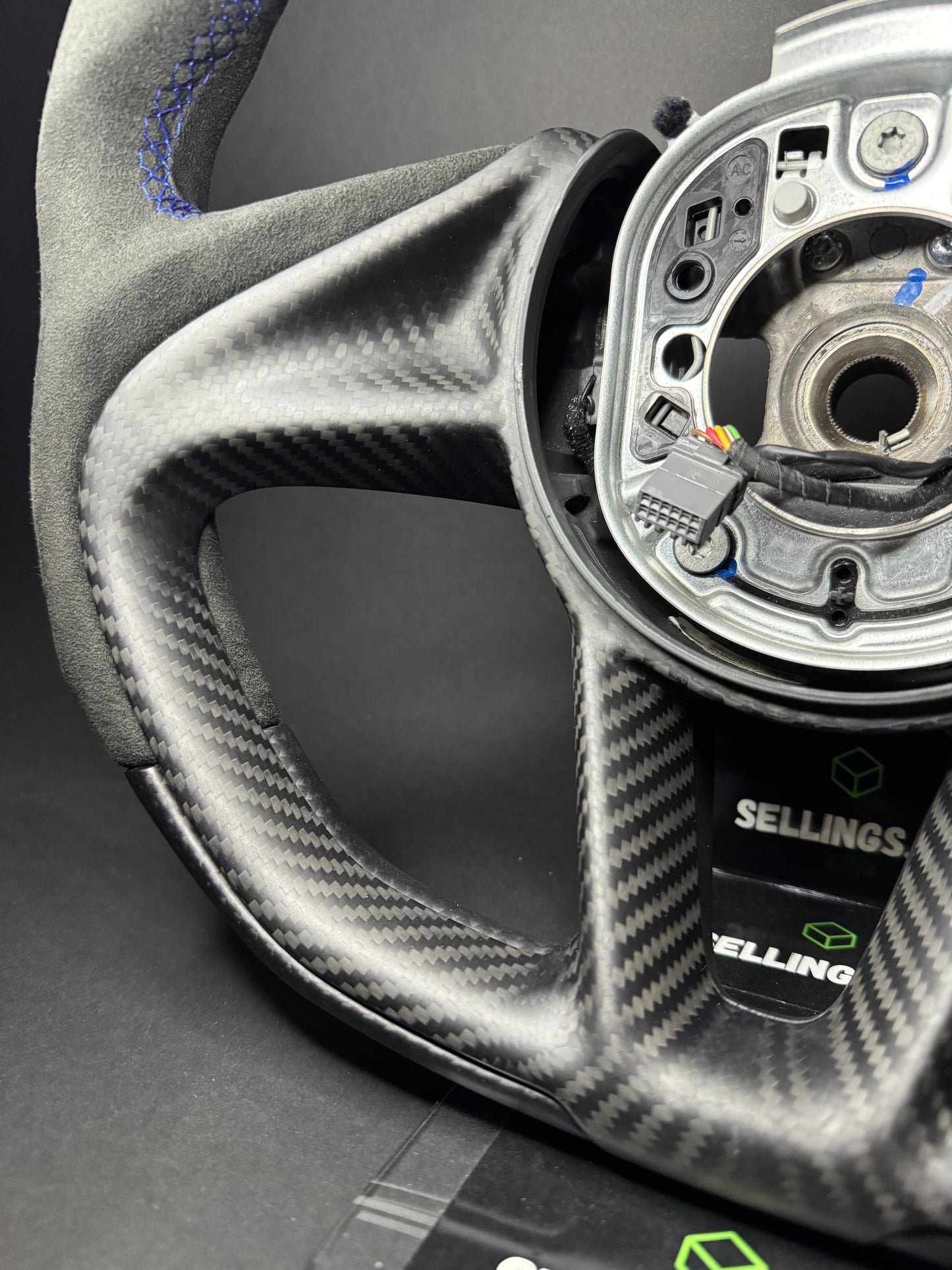 McLaren Sport Steering Wheel Carbon Matt